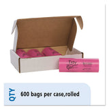 Tidy Girl™ Feminine Hygiene Sanitary Disposal Bags, 4" X 10", Natural, 600-carton freeshipping - TVN Wholesale 