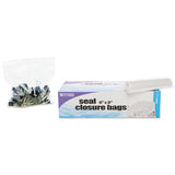 Stout® by Envision™ Seal Closure Bags, 2 Mil, 12" X 12", Clear, 500-carton freeshipping - TVN Wholesale 