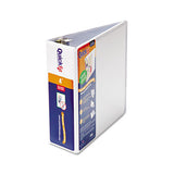 Stride Quickfit D-ring View Binder, 3 Rings, 0.63" Capacity, 11 X 8.5, White freeshipping - TVN Wholesale 