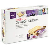 Swingline® Classiccut Ingento Solid Maple Paper Trimmer, 15 Sheets, 15" Cut Length, 15 X 15 freeshipping - TVN Wholesale 