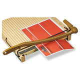 Swingline® Classiccut Ingento Solid Maple Paper Trimmer, 15 Sheets, 24" Cut Length, 24 X 24 freeshipping - TVN Wholesale 