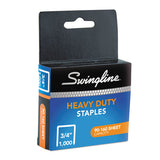 Swingline® S.f. 13 Heavy-duty Staples, 0.75" Leg, 0.5" Crown, Steel, 1,000-box freeshipping - TVN Wholesale 