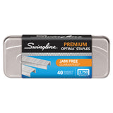 Swingline® Optima Staples, 0.25" Leg, 0.5" Crown, Steel, 3,750-pack freeshipping - TVN Wholesale 