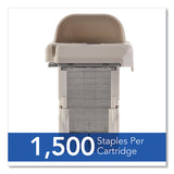 Swingline® Desktop Electric Stapler Cartridge, 0.25" Leg, 0.5" Crown, Steel, 1,500-cartridge, 2 Cartridges-box, 3000-box freeshipping - TVN Wholesale 