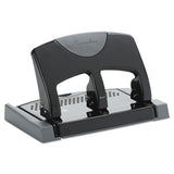 Swingline® 45-sheet Smarttouch Three-hole Punch, 9-32" Holes, Black-gray freeshipping - TVN Wholesale 
