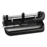Swingline® 32-sheet Lever Handle Heavy-duty Two- To Seven-hole Punch, 9-32" Holes, Black freeshipping - TVN Wholesale 