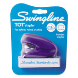 Swingline® Tot Mini Stapler, 12-sheet Capacity, Purple freeshipping - TVN Wholesale 