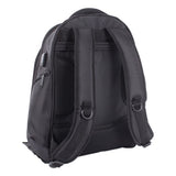 Swiss Mobility Purpose 2 Section Business Backpack, Laptops 15.6", 8.5" X 8.5" X 19.5", Black freeshipping - TVN Wholesale 