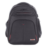 Swiss Mobility Purpose 2 Section Business Backpack, Laptops 15.6", 8.5" X 8.5" X 19.5", Black freeshipping - TVN Wholesale 