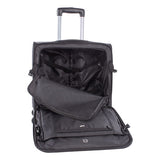 Swiss Mobility Purpose Overnight Business Case On Spinner Wheels, 9.5" X 9.5" X 17.5", Black freeshipping - TVN Wholesale 