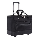 Swiss Mobility Litigation Business Case On Wheels, 11" X 19" X 16", Black freeshipping - TVN Wholesale 