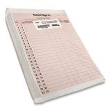 Tabbies® Patient Sign-in Label Forms, Two-part Carbon, 8.5 X 11.63, Salmon, 1-page, 125 Forms freeshipping - TVN Wholesale 