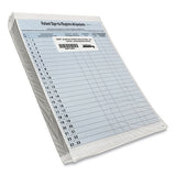 Tabbies® Hipaa Labels, Patient Sign-in, 8.5 X 11, Blue, 23-sheet, 125 Sheets-pack freeshipping - TVN Wholesale 