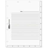 Tabbies® Medical Chart Index Divider Sheets, 11 X 8.5, White, 400-box freeshipping - TVN Wholesale 