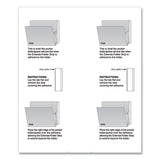Tabbies® File Folder End Tab Converter Extenda Strip, 3 1-4 X 9 1-2, White freeshipping - TVN Wholesale 
