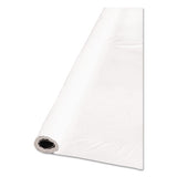 Tablemate® Table Set Plastic Banquet Roll, Table Cover, 40" X 100 Ft, White freeshipping - TVN Wholesale 
