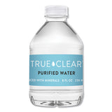 True Clear® Purified Bottled Water, 8 Oz Bottle, 24 Bottles-carton freeshipping - TVN Wholesale 