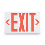 Tatco Led Exit Sign, Polycarbonate, 12 1-4" X 2 1-2" X 8 3-4", White freeshipping - TVN Wholesale 