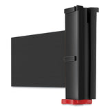 Tatco Adjusta-tape Crowd Control Posts Only, Steel, 40" High, Black, 2-box freeshipping - TVN Wholesale 