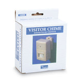 Tatco Visitor Arrival-departure Chime, Battery Operated, 2.75w X 2d X 4.25h, Gray freeshipping - TVN Wholesale 