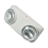 Tatco Swivel Head Twin Beam Emergency Lighting Unit, 12.75"w X 4"d X 5.5"h, White freeshipping - TVN Wholesale 