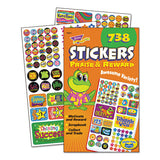 TREND® Sticker Assortment Pack, Frogs, Starts, Thank You!, Assorted Colors, 738-pad freeshipping - TVN Wholesale 
