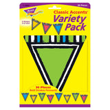 TREND® Bold Strokes Classic Accents Variety Pack, Pennants, 6" X 7.88", Assorted Colors, 36-set freeshipping - TVN Wholesale 