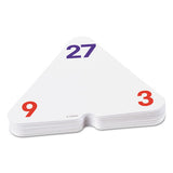 TREND® Three-corner Flash Cards, Multiplication-division, 5.5 X 5.5, 48-set freeshipping - TVN Wholesale 