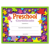 TREND® Colorful Classic Certificates, Preschool Diploma, 11 X 8.5, Horizontal Orientation, Assorted Colors, 30-pack freeshipping - TVN Wholesale 