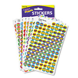 Superspots And Supershapes Sticker Variety Packs, Positive Praisers, Assorted Colors, 2,500-pack