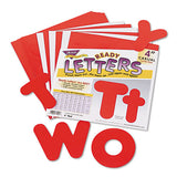 TREND® Ready Letters Casual Combo Set, Red, 4"h, 182-set freeshipping - TVN Wholesale 