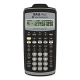 Texas Instruments Baiiplus Financial Calculator, 10-digit Lcd freeshipping - TVN Wholesale 