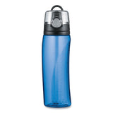 Intak By Thermos Hydration Bottle With Meter, 24 Oz, Blue, Polyester