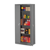 Tennsco 78" High Deluxe Steel Storage Cabinet, 36w X 18d X 78h, Sand freeshipping - TVN Wholesale 