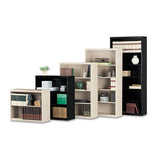 Tennsco Metal Bookcase, Five-shelf, 34-1-2w X 13-1-2d X 66h, Putty freeshipping - TVN Wholesale 