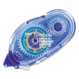 Tombow® Mono Permanent Adhesive Applicator, 0.33" X 39.33 Ft, Dries Light Blue freeshipping - TVN Wholesale 