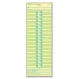 TOPS™ Time Clock Cards, Replacement For 35100-10, One Side, 4 X 9, 100-pack freeshipping - TVN Wholesale 
