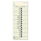 TOPS™ Time Clock Cards, Replacement For 10-800292-m-33, One Side, 3.5 X 9, 100-pack freeshipping - TVN Wholesale 