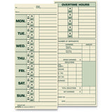 TOPS™ Time Clock Cards, Replacement For 331-10, Two Sides, 3.5 X 8.5, 500-box freeshipping - TVN Wholesale 
