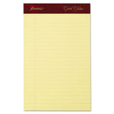 Ampad® Gold Fibre Writing Pads, Narrow Rule, 50 Canary-yellow 5 X 8 Sheets, 4-pack freeshipping - TVN Wholesale 