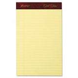 Ampad® Gold Fibre Writing Pads, Narrow Rule, 50 Canary-yellow 5 X 8 Sheets, 4-pack freeshipping - TVN Wholesale 