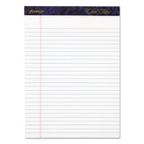Ampad® Gold Fibre Writing Pads, Wide-legal Rule, 50 White 8.5 X 11.75 Sheets, 4-pack freeshipping - TVN Wholesale 
