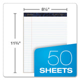 Ampad® Gold Fibre Quality Writing Pads, Wide-legal Rule, 50 White 8.5 X 11.75 Sheets, Dozen freeshipping - TVN Wholesale 