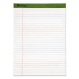 Ampad® Earthwise By Ampad Recycled Writing Pad, Narrow Rule, Politex Green Headband, 50 White 5 X 8 Sheets, Dozen freeshipping - TVN Wholesale 