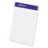 Ampad® Perforated Writing Pads, Wide-legal Rule, 50 Canary-yellow 8.5 X 11.75 Sheets, Dozen freeshipping - TVN Wholesale 