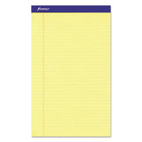 Ampad® Perforated Writing Pads, Wide-legal Rule, 50 Canary-yellow 8.5 X 14 Sheets, Dozen freeshipping - TVN Wholesale 