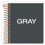 Ampad® Gold Fibre Personal Notebooks, 1 Subject, Medium-college Rule, Designer Gray Cover, 7 X 5, 100 Sheets freeshipping - TVN Wholesale 