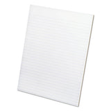 Glue Top Pads, Narrow Rule, 50 White 8.5 X 11 Sheets, Dozen