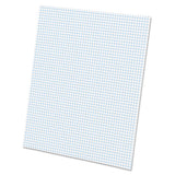 Ampad® Quadrille Pads, Quadrille Rule (4 Sq-in), 50 White (standard 15 Lb) 8.5 X 11 Sheets freeshipping - TVN Wholesale 
