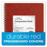 Ampad® Computation Book, Quadrille Rule, Brown Cover, 11.75 X 9.25, 76 Sheets freeshipping - TVN Wholesale 